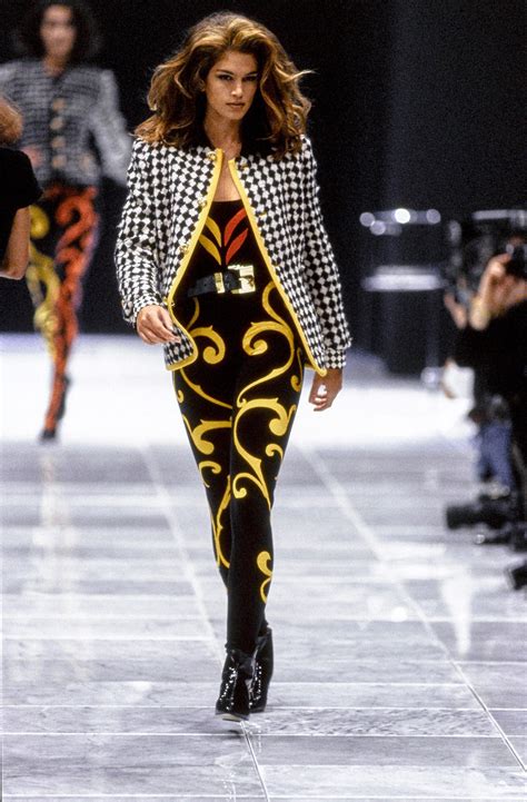 top models 90s versace